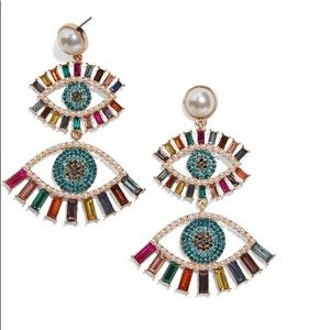 BaubleBar Ayn Eye Earrings